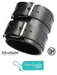 handgelenkbandage herren leder armband schwarz von der silvia hassert bracciali cuoio https www amazon de dp b07213ryl3 ref hnd s armband leder leder armband