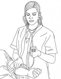 Nurse Coloring Pages Best Coloring Pages For Kids Nurse Drawing Coloring Pages For Kids Coloring Books