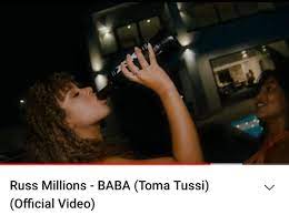 XIX vodka in Russ millions music video for baba : r/ksi