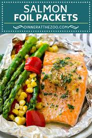 For more salmon fillet recipes and what to have. Salmon Foil Packets Dinner At The Zoo