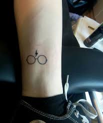 In these images, natural elements fit into the two glass globes, for a truly stunning effect. Scar And Glasses Harry Potter Tattoos That Would Make J K Rowling Proud Popsugar Middle East Tech