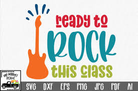 Download Ready To Rock This Class Svg Cut File Graphic By Oldmarketdesigns Creative Fabrica PSD Mockup Templates