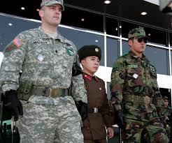 North Korean Soldier In Comparison To South Korean And American Soldier North Korean American Soldiers Soldier