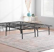 Remember 2 twin xl bases make a king size bed. Linenspa 14 Inch Folding Metal Platform Bed Frame 13 Inches Of Clearance Tons Of Under Bed Storage Heavy Duty Construction 5 Minute Assembly Twin Xl Buy Online At Best Price In Uae Amazon Ae