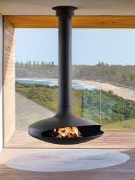 Maybe you just want a unique look. Gyrofocus By Focus Fires Rotating Suspended Fireplace