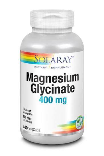 Solaray® Magnesium Glycinate 400mg VegCaps, 240 ct - QFC