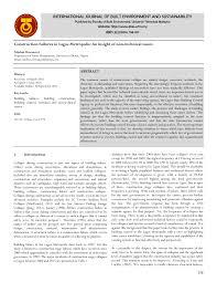 Build failed with an exception. Pdf Construction Failures In Lagos Metropolis An Insight Of Non Technical Issues