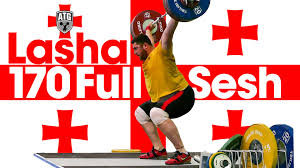 On march 23, 2021, georgian weightlifter lasha talakhadze posted a video of him snatching 223 kilograms (491.6 pounds) in training. Lasha Talakhadze 170kg No Hookgrip Snatch Full Session All Things Gym