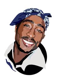 Tupac Shakur 2pac Art Print Portrait Print Celebrity Etsy 2pac Art Tupac Art Rapper Art