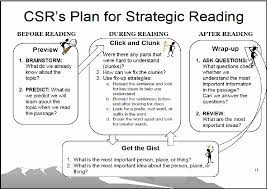 We usually read for a purpose. Csr S Plan For Strategic Reading Download Scientific Diagram