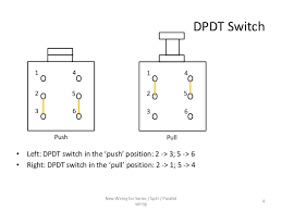 Dpdt momentary switch wiring diagram at manuals library. Series Parallel Wiring Diagram For 4 Conductor Humbucker Pickups