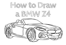 The model was first produced in 1964, and has been produced in six generations. How To Draw A Bmw Z4 How To Draw Easy