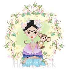 Frida Kahlo Clipart Instant Download Png Jpeg File 300 Dpi Etsy Clip Art Frida And Diego Frida Kahlo