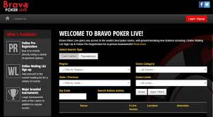 I use it all the time to see all of the live games and poker tournaments schedules near me.and to join wait lists right from my phone without having to call in. Bravo Poker Live The Best App To Find Tournaments Near You