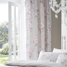 Vorhang Set Canterbury Mit Krauselband Blickdicht Vorhange Vorhange Gardinen Blumen Schlafzimmer