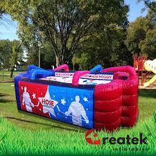 Inflatable Hockey Game Or Air Soccer Inflatable Table For Sale Available With Custom Branding Or Corporate Logo Printing Europe Inflatable Indoor Playground
