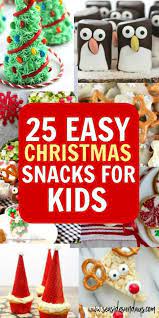 Whether you're feeding kids or adults, everyone loves party appetizers you can eat with your fingers. 25 Cute Christmas Snacks For Kids Seaside Sundays