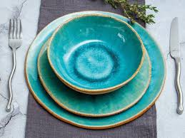 And even candlelit dinners taste better when you know you can pop your. Handmade Ceramic Dinner Set Pottery Dinnerware Organic Plate Etsy