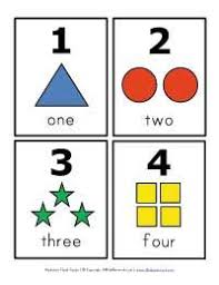 You will need one card for each student. Number Flash Cards Free Printable Numbers Number Flashcards Learning Shapes