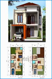 Dengan fasad yang indah dan menawan, pasti rumah akan semakin atraktif. Desain Rumah Ukuran 6x10 Deagam Design