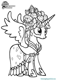 My Little Pony Coloring Pages Princess Cadence Wedding Unicorn Coloring Pages My Little Pony Coloring Horse Coloring Pages