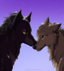 Love You By Artemisa Wolf On Deviantart Cartoon Wolf Wolf Spirit Animal Anime Wolf