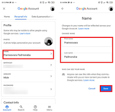 Agar dapat mengganti nama, klik ikon foto profil pada pojok atas. Cara Mengganti Nama Email Gmail Google Dengan Mudah Jalantikus