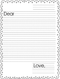 The templates are simple to print and range from college ruled paper to wide lined paper. Primary Letter Writing Paper Printable Lined Paper With Border Full Size Png Download Seekpng