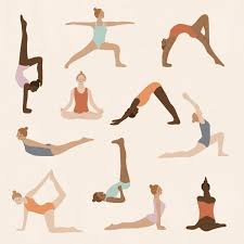 Stretch It Out Square Portrait Art Print Digital Etsy In 2021 Yoga Illustration Yoga Art Digital Illustration