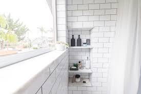 The sides of the wall which surround the window often aren't straight, which poses further problems during tiling. Classic Tile In The Bathroom The Gold Hive