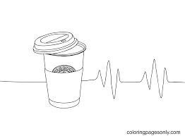 Printable starbucks coffee logo coloring page. Cexa Ffjvd5h4m