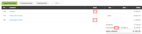 Hvor mye har du krav på i feriepenger? Kildeskatt Pa Lonn Poweroffice Hjelpesenter