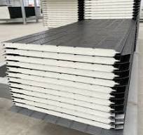 Easy to Install Seamless Connection Insulated Wall Metal PU Sandwich Panels  for Exterior Interior