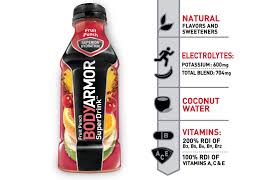Bodyarmor Infographic Interactive Sports Drink Hydration Body Armor