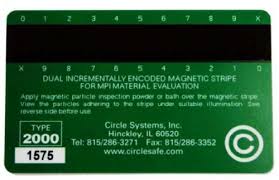 We print membership cards for aaa, and are a plastic card supplier for top organizations worldwide. Magnetic Stripe Card Incrementally Graded Green