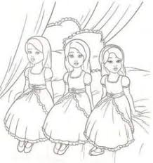 تلوين باربي وصديقاتها جميلة جدا للبنات Barbie Coloring Pages Princess Coloring Pages Castle Coloring Page