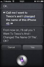 By default, siri uses your first name to address you. Pranksters Tweak Iphone 4s To Swear At Boy