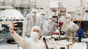 The Mast Is Raised For Nasa S Mars 2020 Rover Nasa