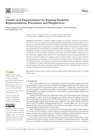 PDF) Gender and Empowerment by Nursing Students: Representations,  Discourses and Perspectives