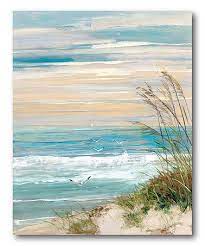 Modern art beach paintings series: Look What I Found On Zulily Beach Scene Wrapped Canvas Zulilyfinds Art Painting Beach Art Canvas Painting