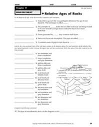Explanations have been added to the answers that are not obvious. Rock Layers Relative Dating Lesson Plans Worksheets