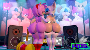 Sega Amy Rose Anthro 16:9 - Lewd.ninja