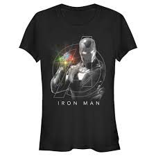 Marvel Juniors Avengers Endgame Glowing Stones Logo Overlay Portrait T Shirt Sponsored Endgame Affiliate Glowing A In 2020 Marvel Avengers Marvel Shirt Marvel