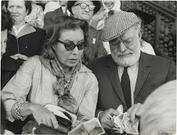 Two original photographs of Ernest Hemingway and a friend in Spain, circa  1959 | Ernest Hemingway, subject