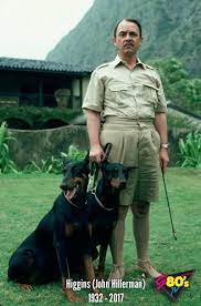 Génération 80's - Higgins, personnage secondaire dans la série culte  MAGNUM, qui a su séduire le public en faisant de ce personnage haut en  couleurs un incontournable. Ses dobermans sont également devenus