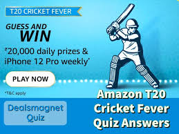 Buzzfeed editor keep up with the latest daily buzz with the buzzfeed daily newsletter! Amazon T20 Cricket Fever Quiz Correct Answers For 8th October 2021