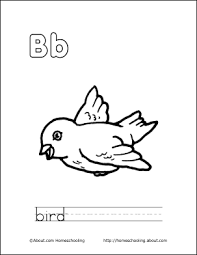 Birds That Start With The Letter B My B Book Letter B Coloring Book Bird Coloring Pages Coloring Pages Coloring Books