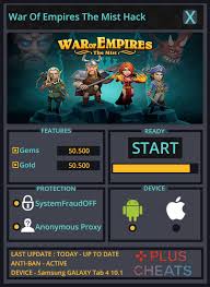 War Of Empires The Mist Hack Soul Hunters Tool Hacks Time Hacks