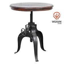 Spend this time at home to refresh your home decor style! Vintage Cast Iron Height Adjustable Bistro Crank Table Fancy Coffee Table Modern Coffee Table Antique Coffee Table Contemporary Coffee Table à¤• à¤« à¤• à¤® à¤œ Miscinno India Bengaluru Id 20873939791