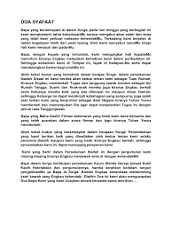 Induk kambing dan anak harimau. Doa Syafaat Ibu Ibu Pdf